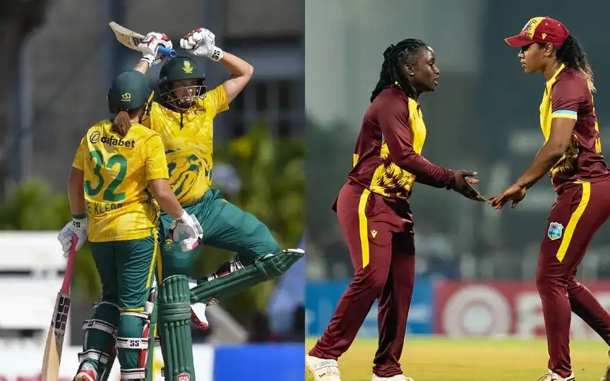वेस्टइंडीज महिला बनाम दक्षिण अफ्रीका महिला [स्रोत: @wiplayers/X.com]